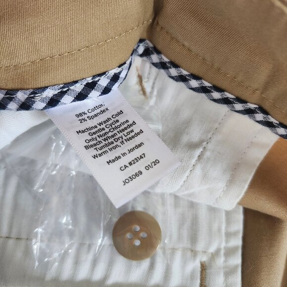 NWT Talbots Perfect Skimmer Slim Leg Pedal Pusher Pants Size 10 in Tan cotton - Picture 10 of 14